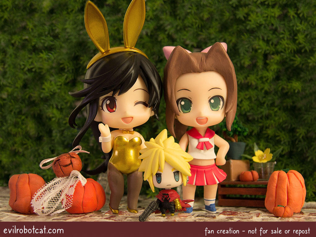 Fall - Tifa and Aerith